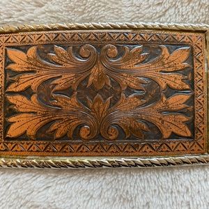 Copper Plated Vintage Belt Buckle
